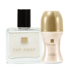 Load image into Gallery viewer, Avon Far Away Eau de Parfum & Roll-On Set