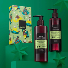 Load image into Gallery viewer, Avon Senses Essence Lemongrass & Coconut Gift Set
