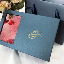 Load image into Gallery viewer, Handmade Soap Flower Rose & Fashion Jewelry Gift Packaging Box & Gift Bag & Set