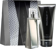 Load image into Gallery viewer, Avon Attraction for Him EDT & Hair&Body Wash Gift Set / Box