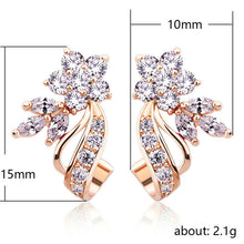 Load image into Gallery viewer, Silver Earrings "Cherry Flower"