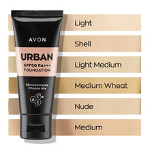 Load image into Gallery viewer, Avon Urban Defence SPF50 PA+++ Foundation - 30ml