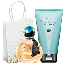 Load image into Gallery viewer, Avon Far Away Infinity Perfume Gift Set