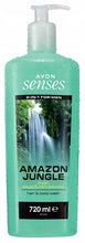 Load image into Gallery viewer, Avon Senses 2 in 1 For Men Amazon Jungle Fresh Saga & Sandalwood Hair & Body Wash XXL - 720ml