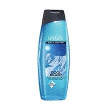 Load image into Gallery viewer, Avon Senses 2 in 1 For Men Cool Blast Arctic Alpine & Marine Hair & Body Wash - 500ml