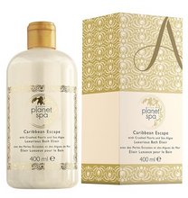 Load image into Gallery viewer, Avon Planet Spa Caribbean Escape with Crushed Pearls & Sea Algae Luxurious Bath Elixir - 400ml