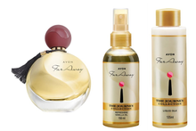 Load image into Gallery viewer, Avon Far Away Eau De Parfum & Body Silk & Body Mist Set