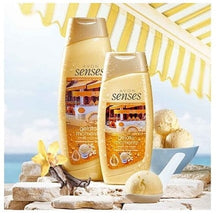 Load image into Gallery viewer, Avon Senses Gelato Moments Vanilla Ice Cream Shower Crème - 250ml