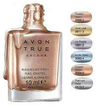Load image into Gallery viewer, Avon True Nailwear Pro+ Nail Enamel Metallic Effect- 10ml