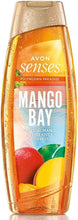 Load image into Gallery viewer, Avon Senses Polynesian Paradise Mango Bay Tropical Mango & Pineapple Shower Gel - 500ml