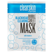 Load image into Gallery viewer, Avon Clearskin Blackhead Clearing Bubble Sheet Mask
