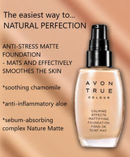 Load image into Gallery viewer, Avon True Calming Effects Mattifying Foundation - 50ml