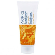 Load image into Gallery viewer, Avon Foot Works Orange & Cinnamon Exfoliating Scrub - 75ml