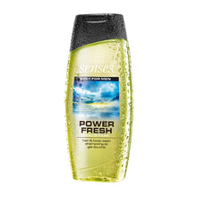 Load image into Gallery viewer, Avon Senses 2 in 1 For Men Power Fresh Yuzu & Musk Hair & Body Wash - 250ml