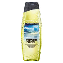 Load image into Gallery viewer, Avon Senses 2 in 1 For Men Power Fresh Yuzu & Musk Hair & Body Wash - 500ml