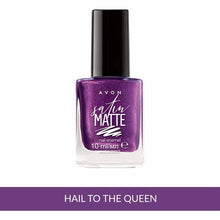 Load image into Gallery viewer, Avon Satin Matte Effect Nail Enamel - 10ml