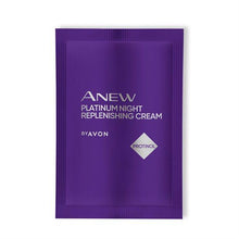 Load image into Gallery viewer, Avon Anew Platinum Night Replenishing Cream Sample Sachet - 2ml