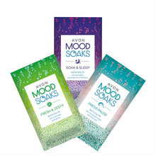 Load image into Gallery viewer, Avon Mood Soaks Bath Salts - 3x 80g