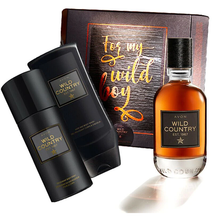 Load image into Gallery viewer, Avon Wild Country EST.1967 Perfume Gift Set / Box