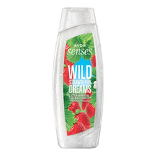 Load image into Gallery viewer, Avon Senses Wild Strawberry Dreams Strawberry & Natural Yoghurt Shower Crème - 500ml