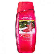 Load image into Gallery viewer, Avon Senses Winter Treasure Raspberry & Vanilla Shower Gel – 250ml (Limited Edition)