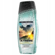 Load image into Gallery viewer, Avon Senses 2 in 1 For Men X-Treme Grapefruit & Cedarwood Hair & Body Wash - 250ml
