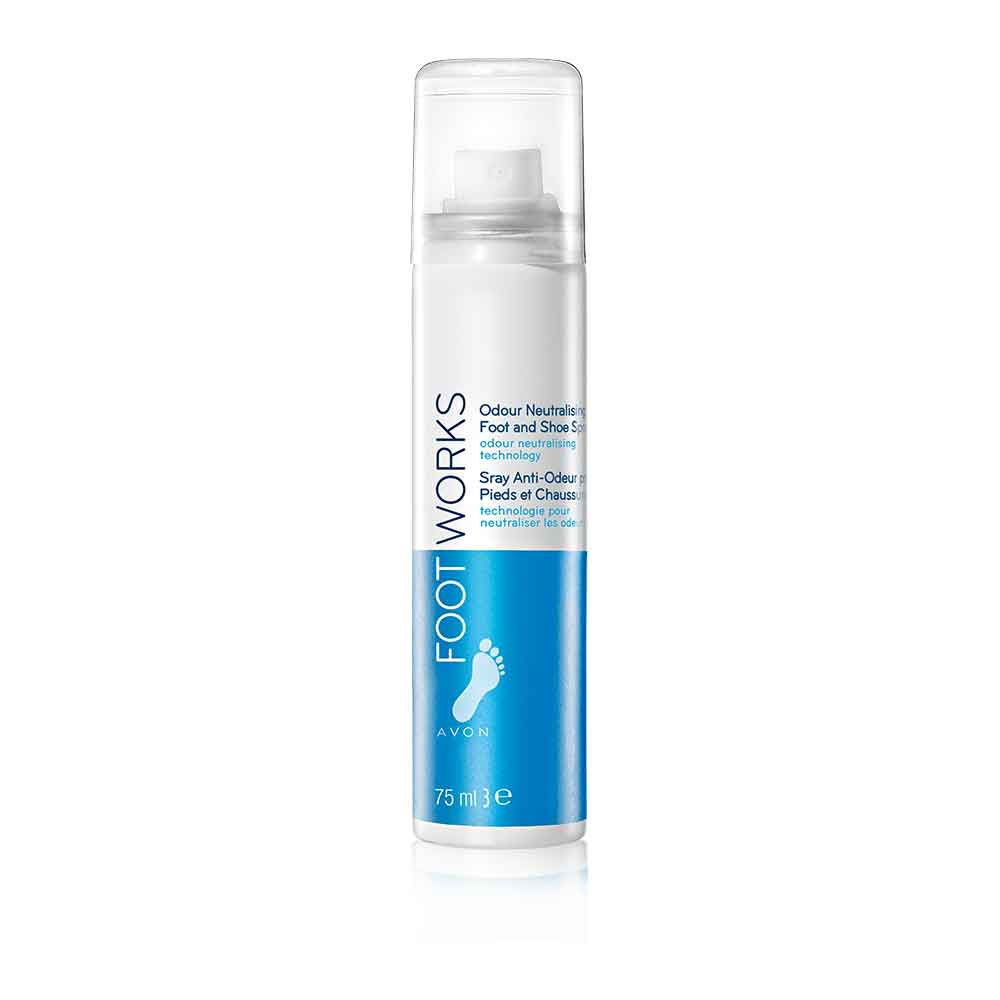 Avon Foot Works Odour Neutralising Foot Spray - 75ml