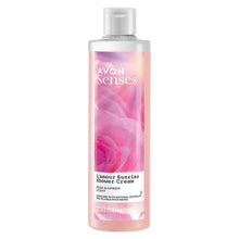Load image into Gallery viewer, Avon Senses L&#39;Amour Sunrise Rose &amp; Amber Shower Cream - 250ml
