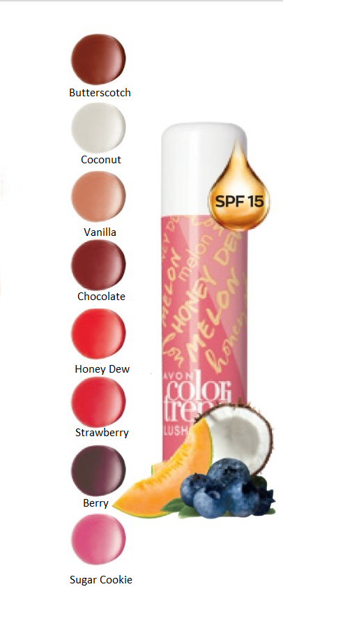 avon vitamin c lip balm Avon Color Trend Moisturizing Lip Balm 
