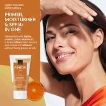 Load image into Gallery viewer, Avon Anew Vitamin C Radiance Maximising Lightweight Cream SPF 50 - 50ml
