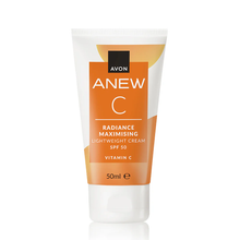 Load image into Gallery viewer, Avon Anew Vitamin C Radiance Maximising Lightweight Cream SPF 50 - 50ml
