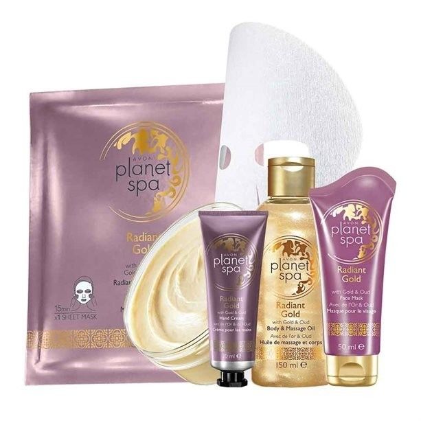 Crème Corporelle Hydratante Avon Planet Spa Radiant Gold à L'oud - Soin Nourrissant Et Parfumé - Neuf Sous Blister