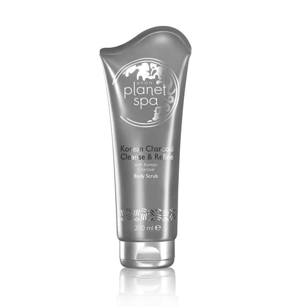 Avon Planet Spa Korean Charcoal Body Scrub - 200ml