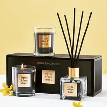 Load image into Gallery viewer, Avon Little Black Dress Home Fragrance Gift Set (diffuser + 2 candles)
