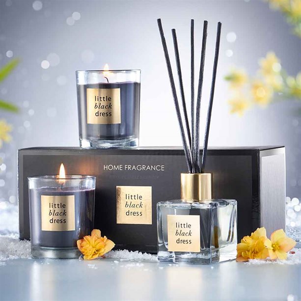 Avon Little Black Dress Home Fragrance Gift Set (diffuser + 2 candles) – Fragrant Gift Avon Little Black Dress Home Fragrance Gift Set (diffuser + 2 candles) – Fragrant Gift