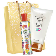 Load image into Gallery viewer, AVON Attitude Peace &amp; Love Gift Set
