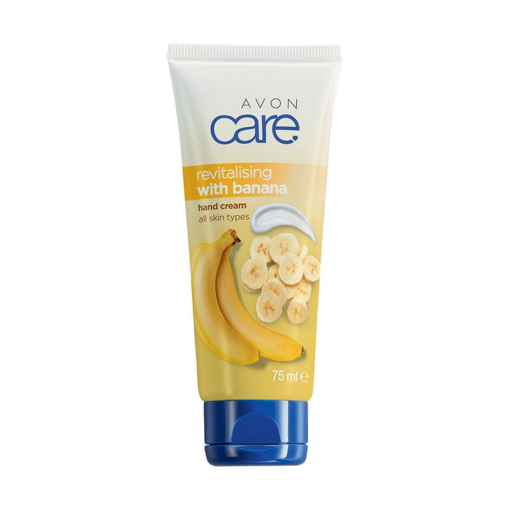 Avon Care Revitalising with Banana Hand Cream - 75ml