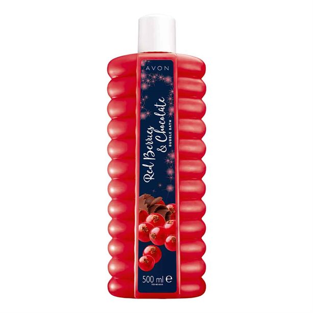 Avon Senses Red Berries & Chocolate Bubble Bath - 500ml