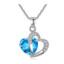 Load image into Gallery viewer, Luxury Heart Shaped Crystal Necklace
