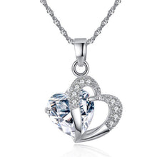 Load image into Gallery viewer, Luxury Heart Shaped Crystal Necklace
