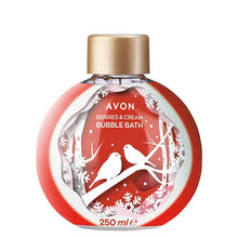 Load image into Gallery viewer, Avon Senses Bauble Berries &amp; Cream Bubble Bath - 250ml
