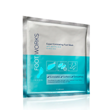 Load image into Gallery viewer, Avon Foot Works Exfoliating Foot Mask Socks - 1 Pair
