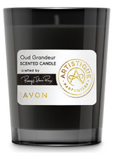 Load image into Gallery viewer, Avon Artistique Oud Grandeur Scented Candle

