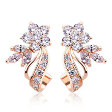 Load image into Gallery viewer, Gold Earrings &quot;Cherry Flower&quot;
