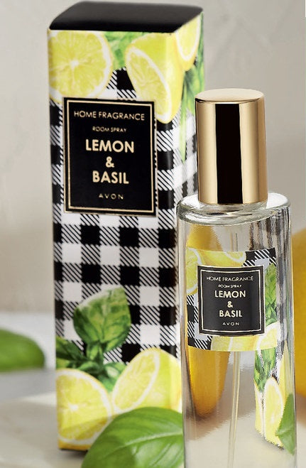 Avon Home Fragrance Lemon & Basil Room Spray - 50ml
