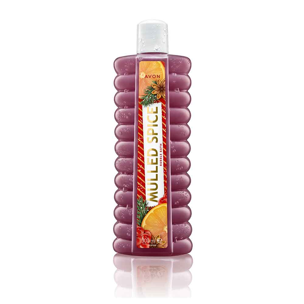 Avon Senses Mulled Spice Blood Orange & Cinnamon & Cranberry Bubble Bath - 500ml