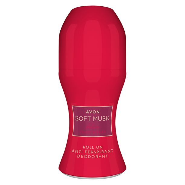 Avon Soft Musk Delice Velvet Berries Roll-On Anti-Perspirant Deodorant - 50ml