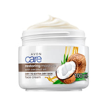Load image into Gallery viewer, Avon Care Coconut Oil Face Cream - 100ml
