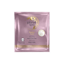 Load image into Gallery viewer, Avon Planet Spa Radiant Gold Sheet Mask
