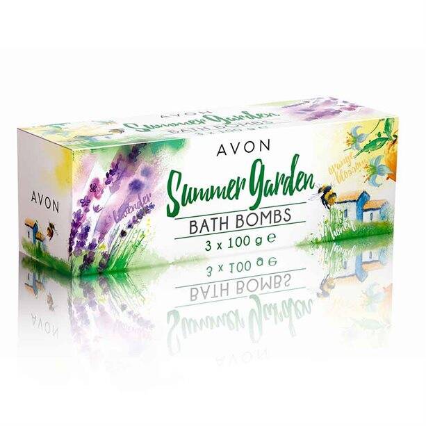 Avon Trio of Summer Garden Bath Bombs